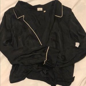 Aritzia Wilfred silk blouse